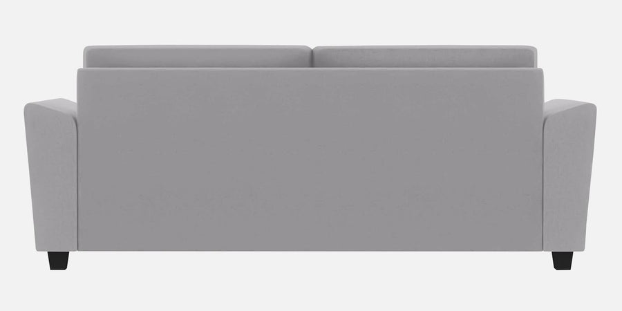 Daku Fabric 3 Seater Sofa In Lit Grey Colour - Febonic Living