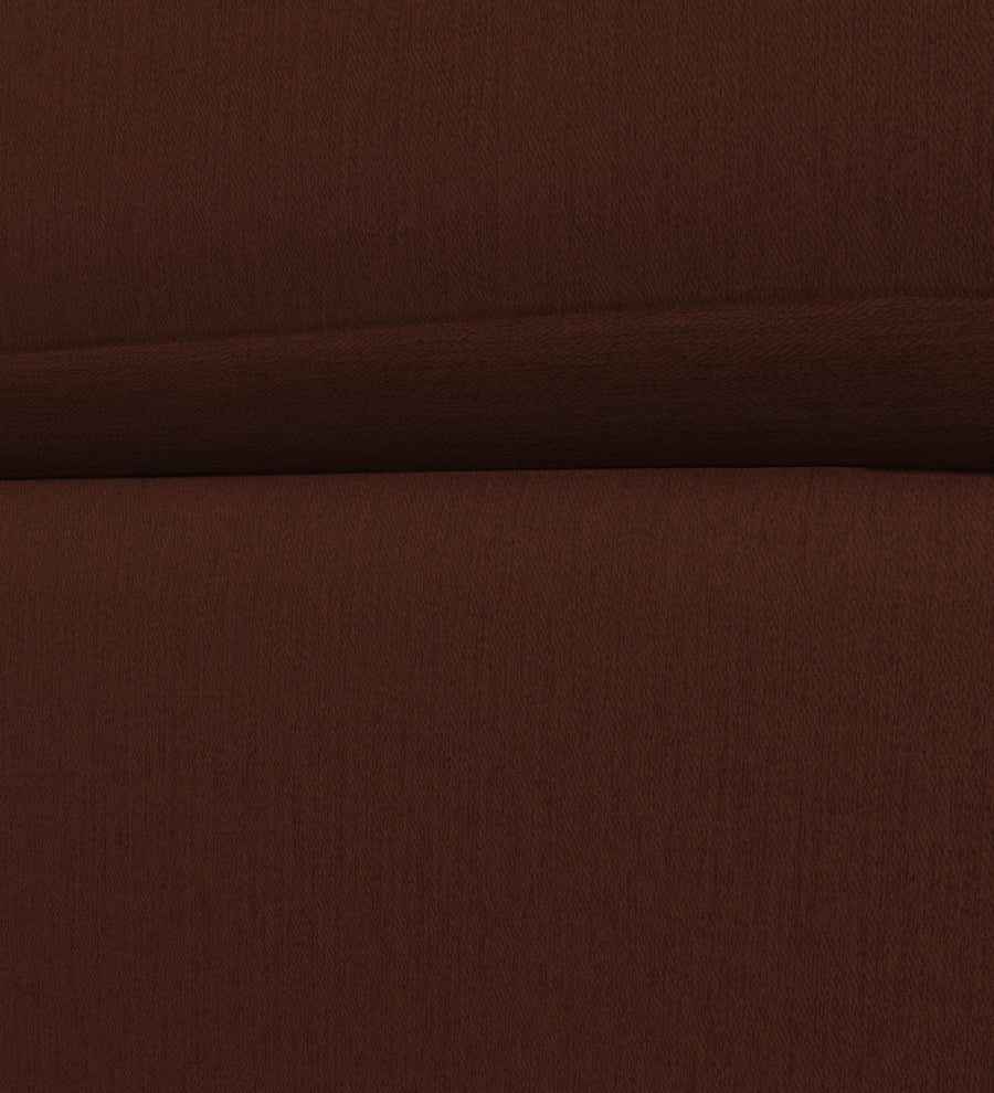 Penny Fabric Ottoman In Coffee Brown Colour With Storage - Febonic Living