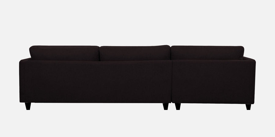 Kera Fabric Lhs Sectional Sofa 3 Lounger In Cara Brown Colour - Febonic Living