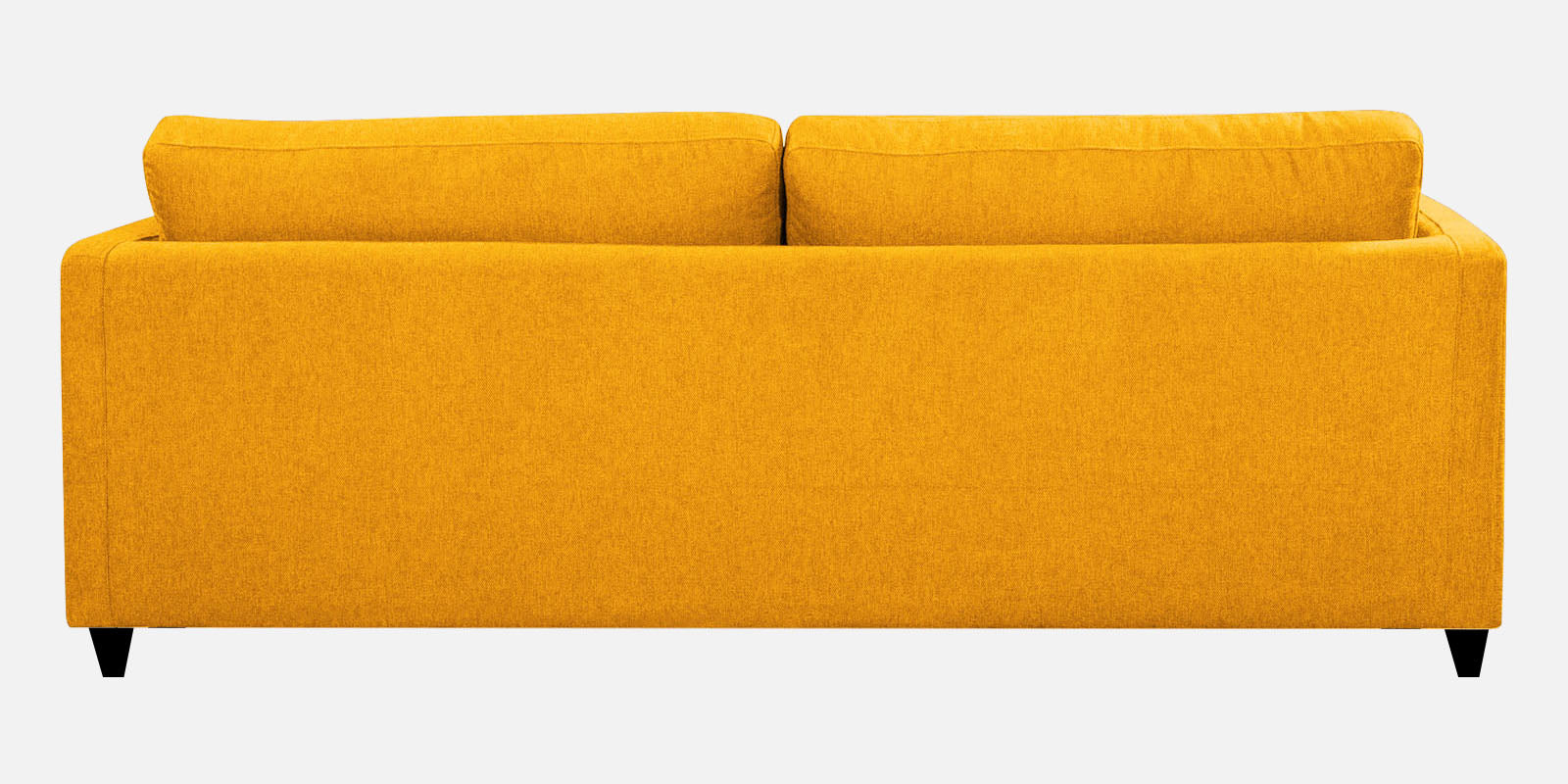 Kera Fabric 3 Seater Sofa in Bold Yellow Colour