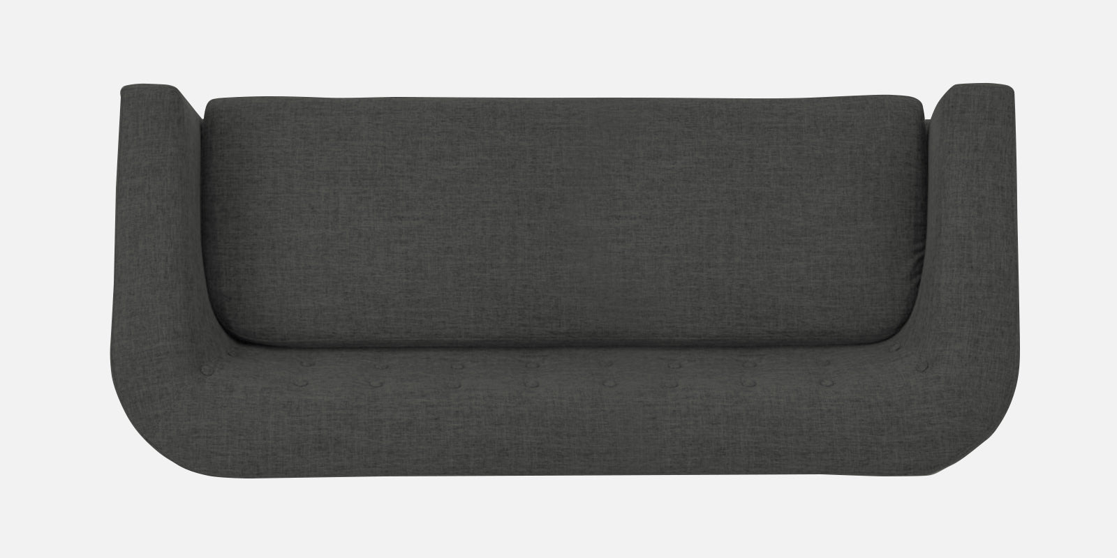 Casper Fabric 3 Seater Sofa in Charcoal Grey Colour