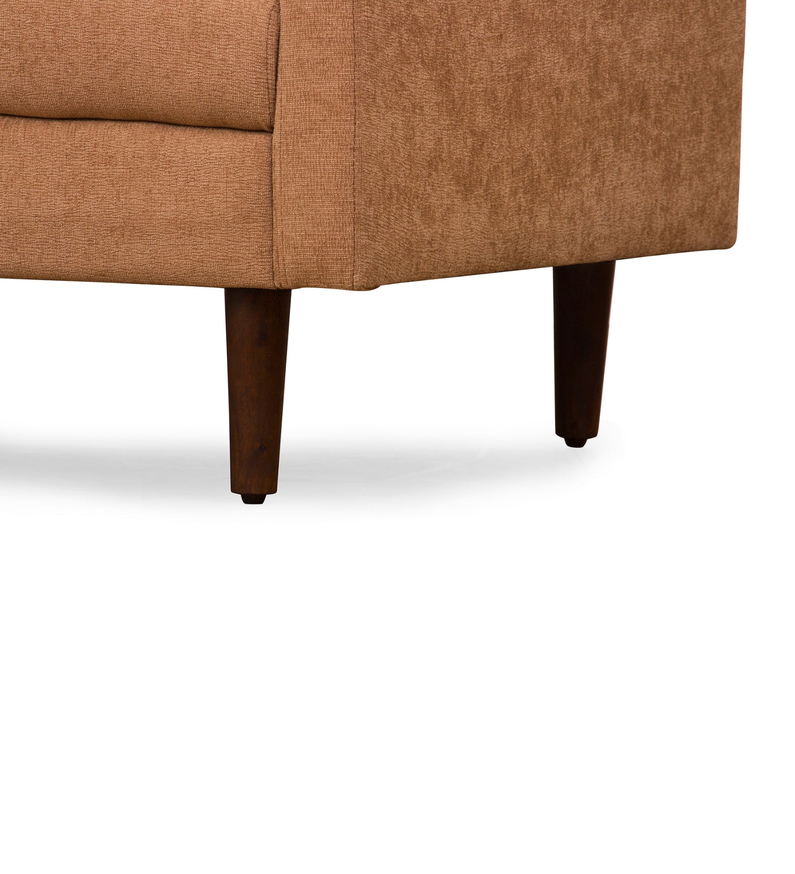 Emma Fabric Accent Chair in Beige Colour