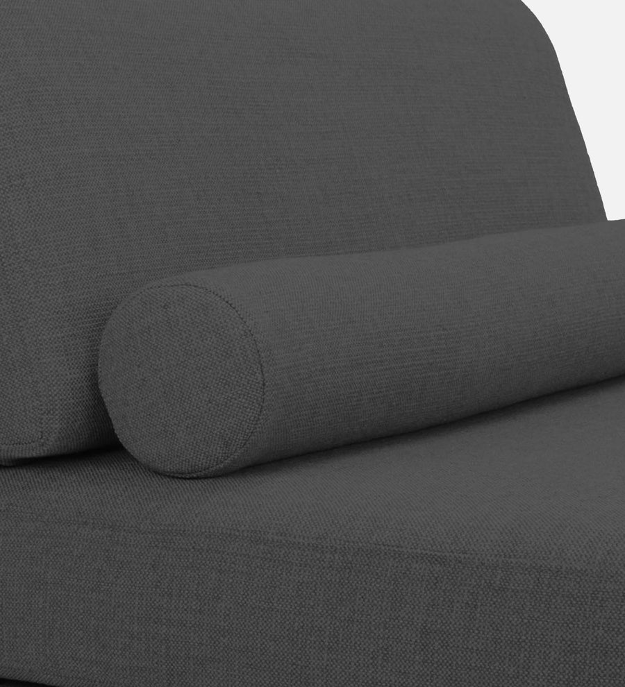 Noce Fabric Chaise Lounger In Charcoal Grey Colour - Febonic Living