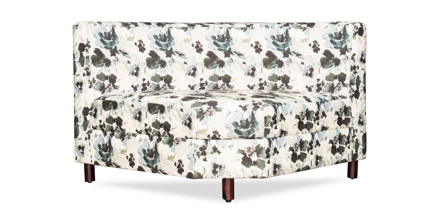 Sadie Fabric 8 Seater Corner Sofa In Sea Green Colour - Febonic Living