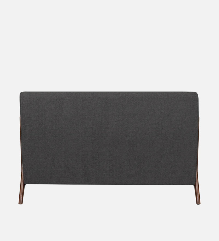 Catla Fabric Upholstered Queen Size Bed In Charcoal Grey Colour - Febonic Living