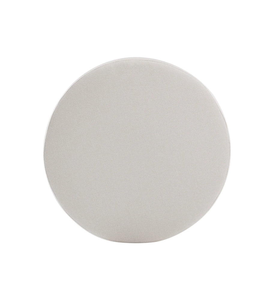 Meera Fabric Ottoman In Lit Grey Colour With Storage - Febonic Living