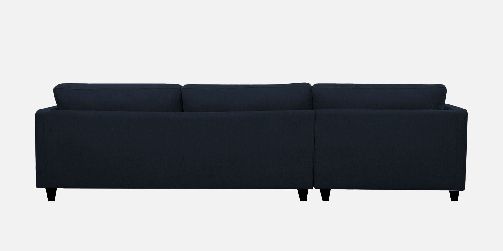 Kera Fabric LHS Sectional Sofa (3+Lounger) In Denim Blue Colour