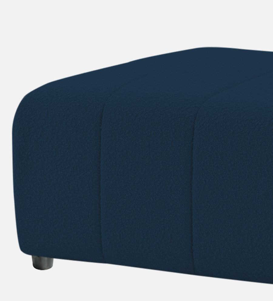 Lark Boucle Bench In Danim Blue Colour - Febonic Living