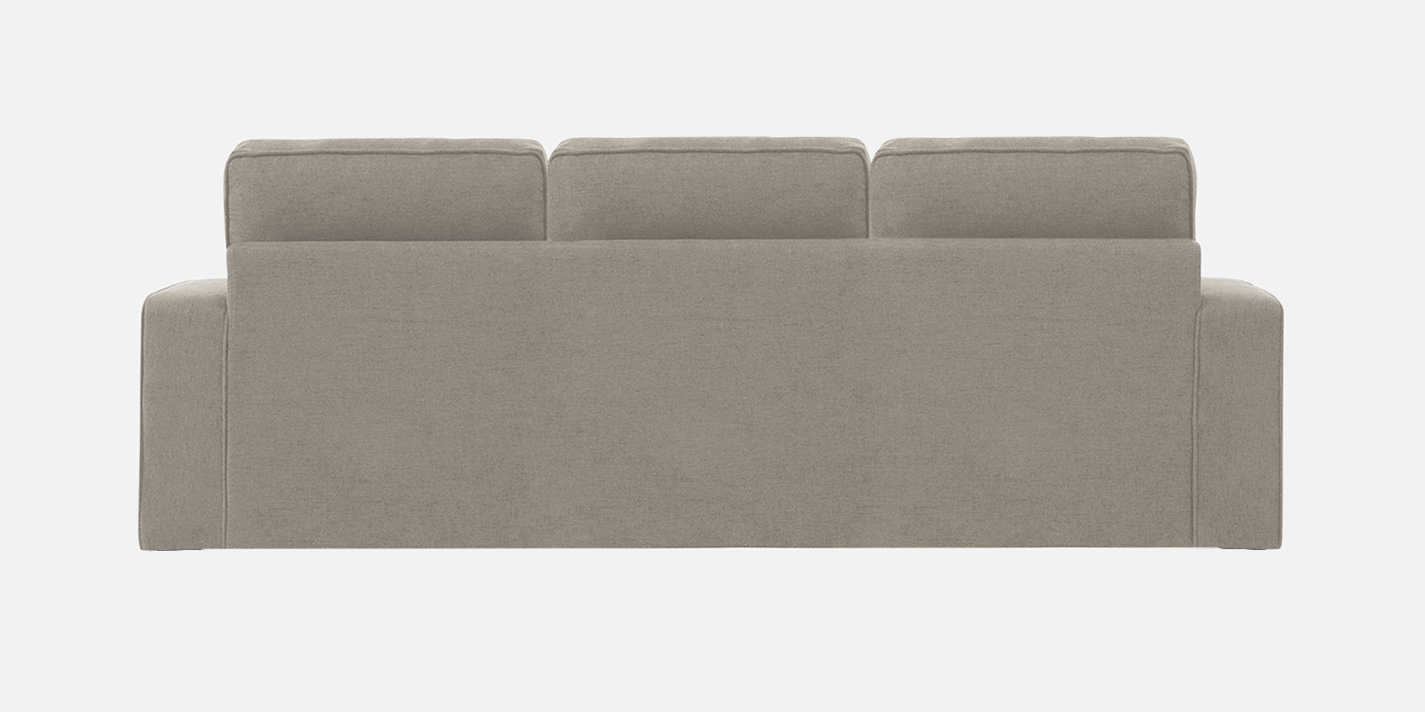 Kara Fabric 3 Seater Pull Out Sofa Cum Bed in Lit Grey Colour