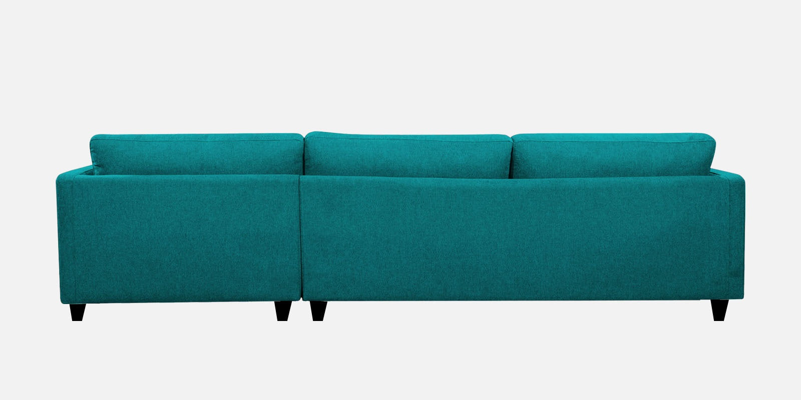 Kera Fabric RHS Sectional Sofa (3+Lounger) In Sea green Colour