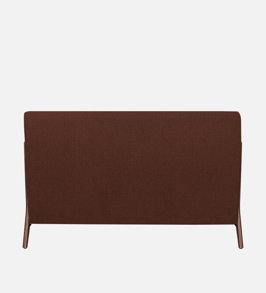Catla Fabric Upholstered King Size Bed In Coffee Brown Colour - Febonic Living