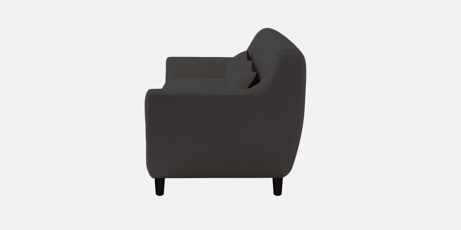 Nesco Boucle Fabric 2 Seater Sofa In Avio Grey Colour - Febonic Living