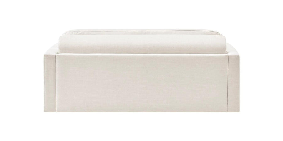 Rosa Fabric 3 Seater Foldable Sofa Cum Bed In Ivory Cream Colour - Febonic Living