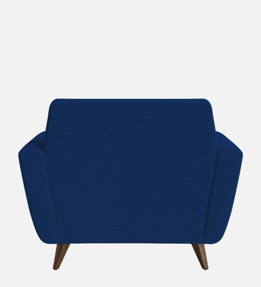 Jasmin Fabric 1 Seater Sofa In Royal Blue Colour - Febonic Living