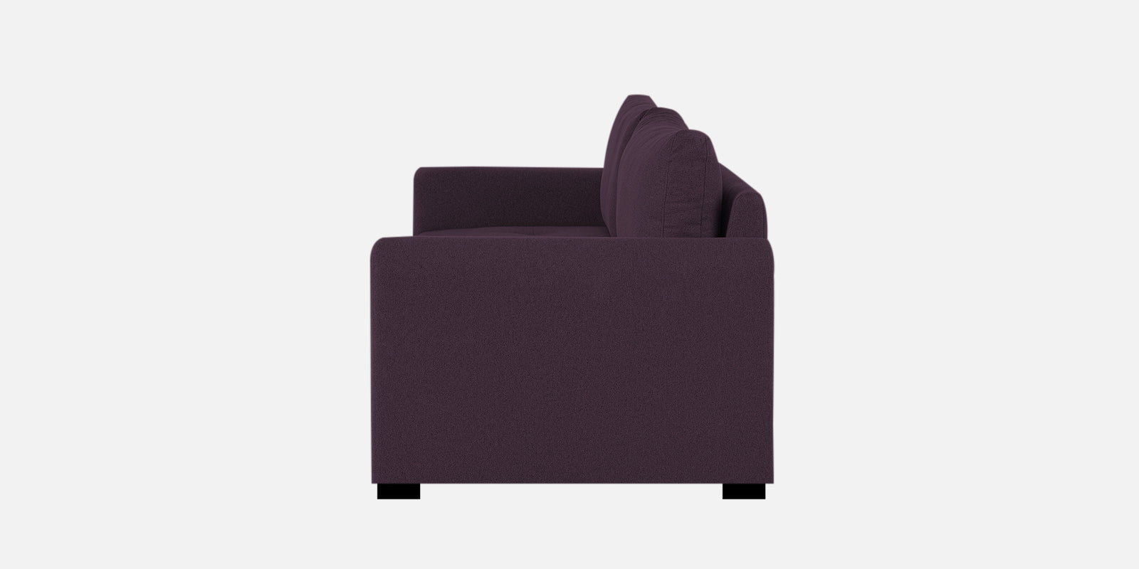 Sigma Fabric 3 Seater Pull Out Sofa Cum Bed In Greek Purple Colour