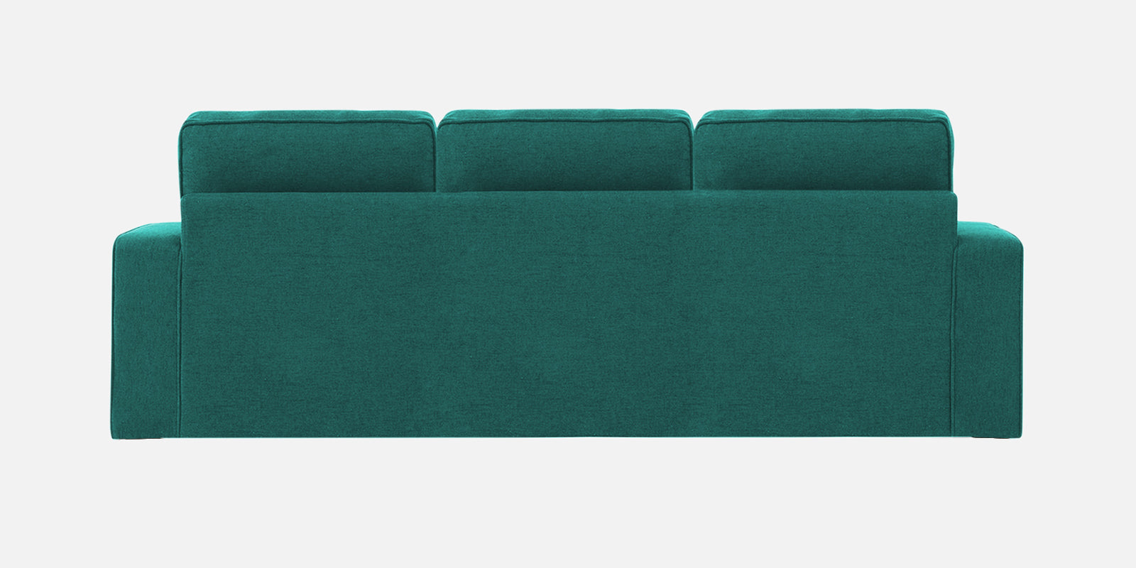 Kara Fabric 3 Seater Pull Out Sofa Cum Bed in Sea Green Colour