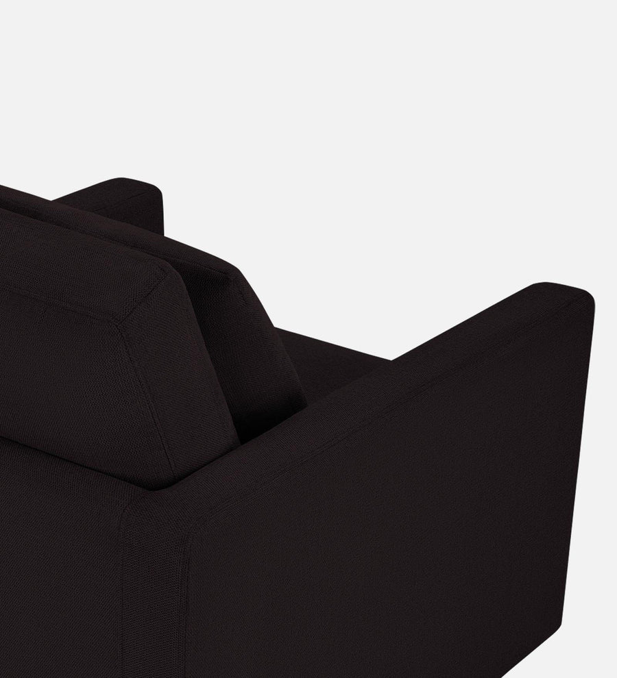 Kera Fabric 1 Seater Sofa In Cara Brown Colour - Febonic Living