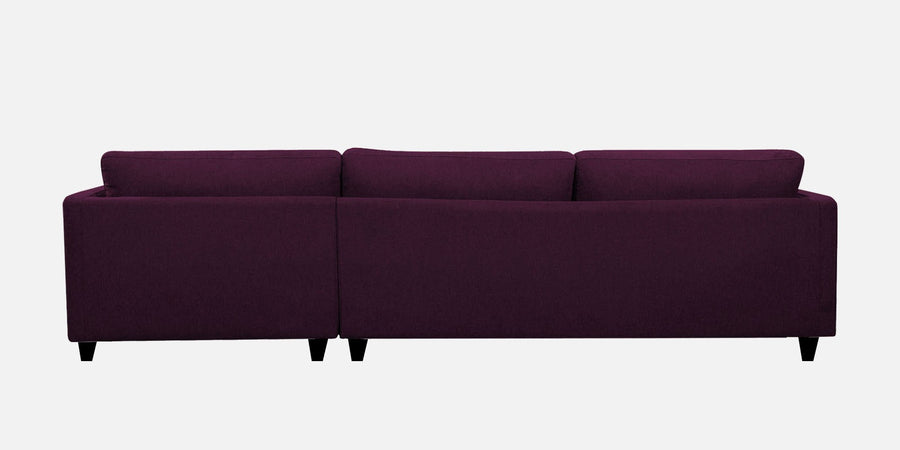 Kera Fabric Rhs Sectional Sofa 3 Lounger In Greek Purple Colour - Febonic Living