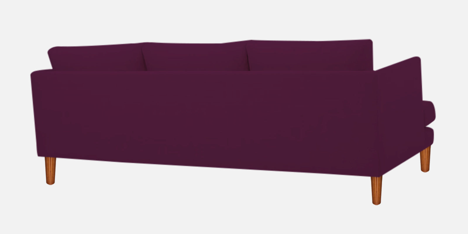 Sokun Fabric 3 Seater Sofa in Greek Purple Colour