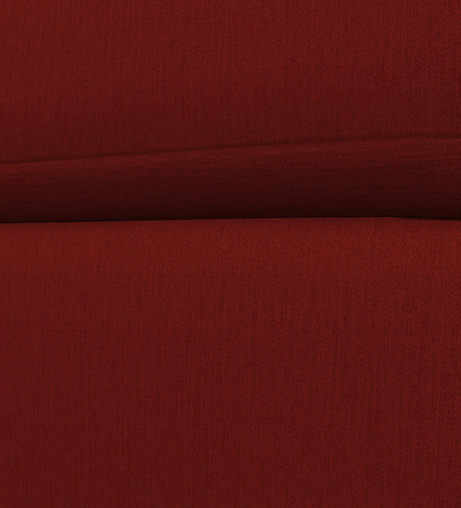 Penny Fabric Ottoman In Blood Maroon Colour With Storage - Febonic Living