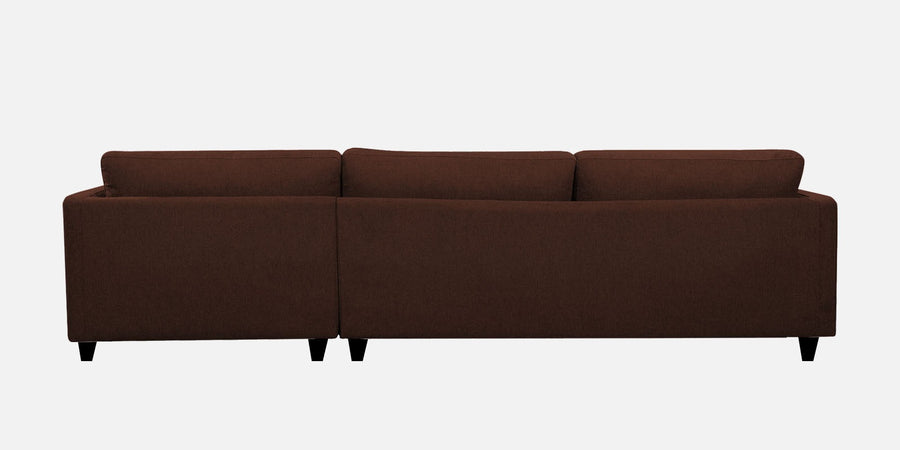 Kera Fabric Rhs Sectional Sofa 3 Lounger In Coffee Brown Colour - Febonic Living