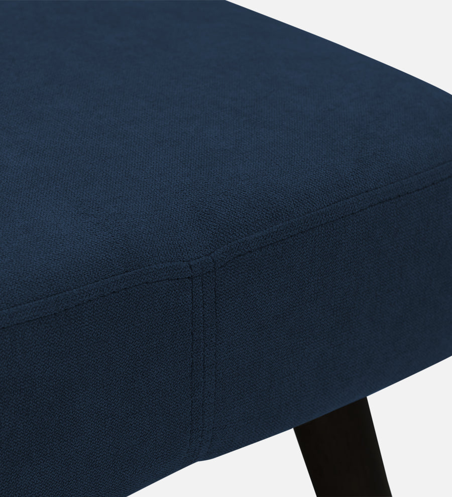 Luke Fabric Foot Stool In Denim Blue Colour - Febonic Living