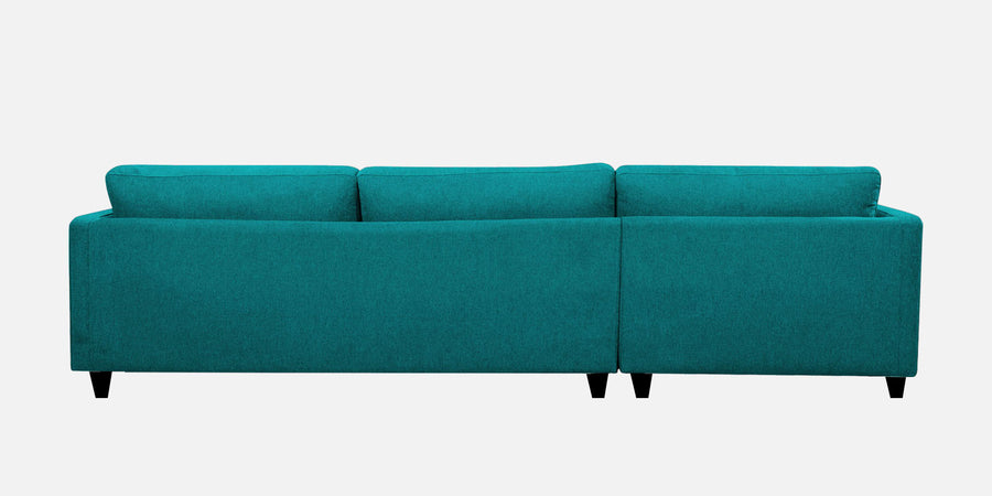 Kera Fabric Lhs Sectional Sofa 3 Lounger In Sea Green Colour - Febonic Living