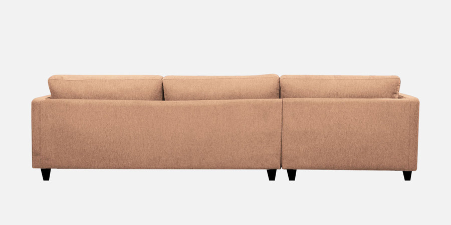 Kera Fabric Lhs Sectional Sofa 3 Lounger In Cosmic Beige Colour - Febonic Living