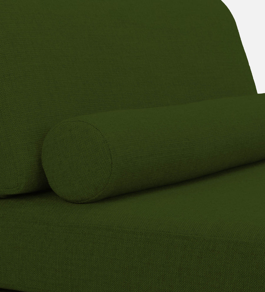 Noce Fabric Chaise Lounger In Olive Green Colour - Febonic Living