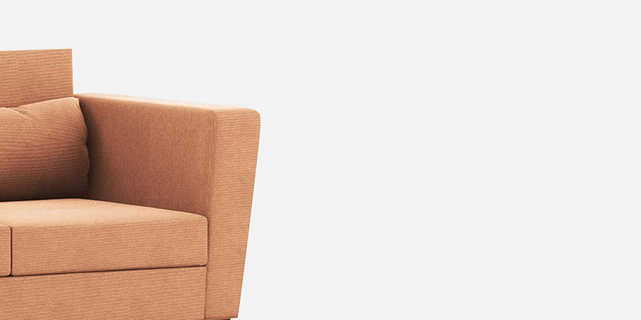 Tokyo Fabric 3 Seater Sofa In Cosmic Beige Colour - Febonic Living