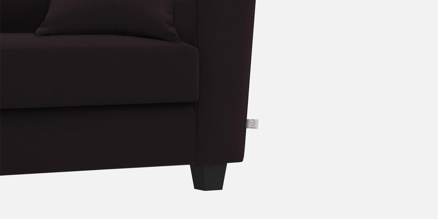 Daku Fabric 3 Seater Sofa In Cara Brown Colour - Febonic Living