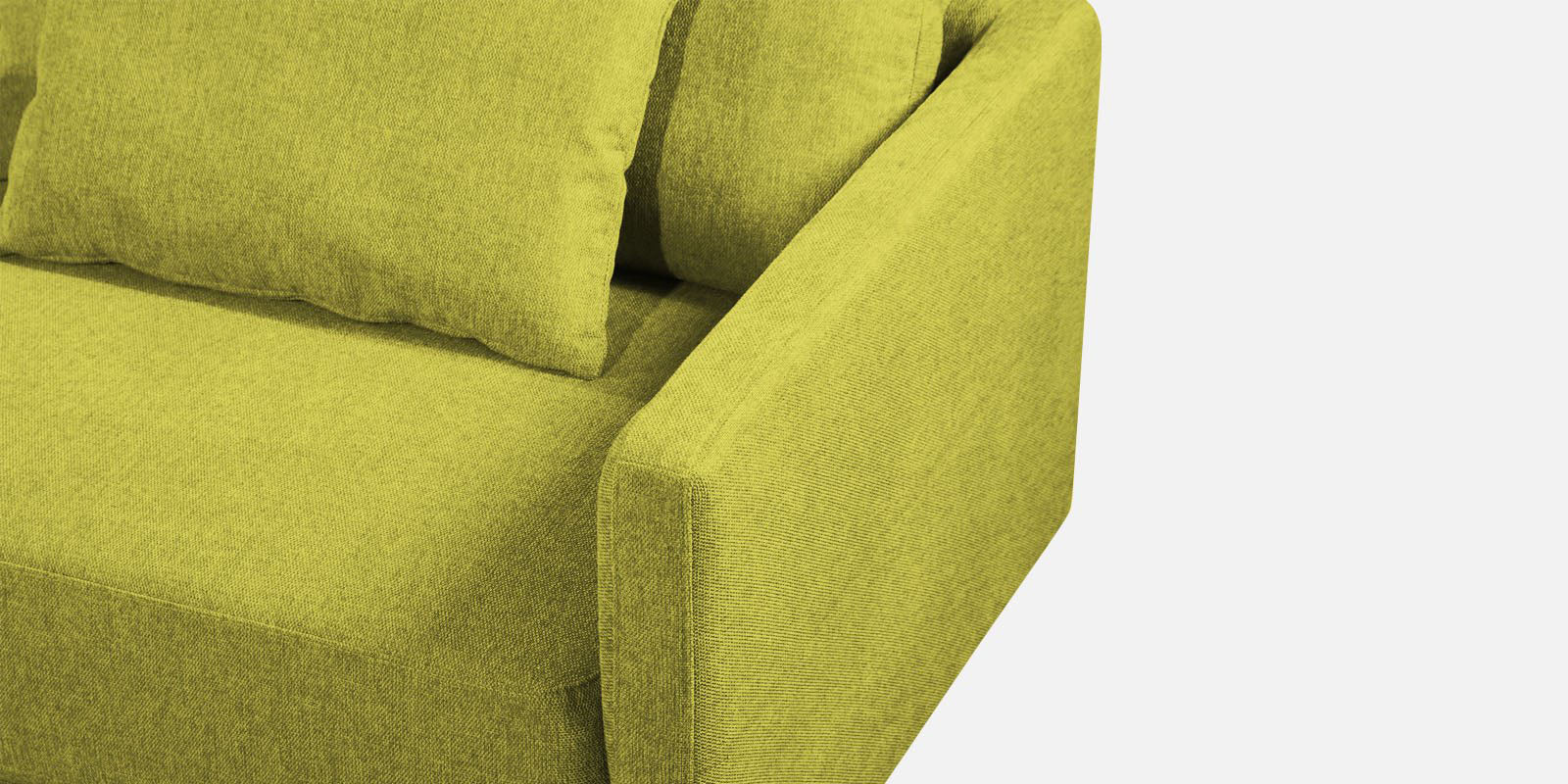 Kera Fabric 2 Seater Sofa in Parrot Green Colour