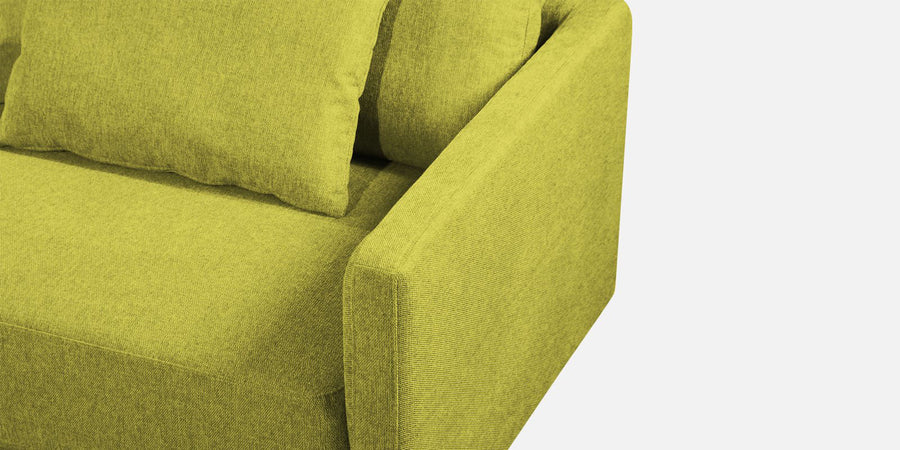 Kera Fabric 2 Seater Sofa In Parrot Green Colour - Febonic Living