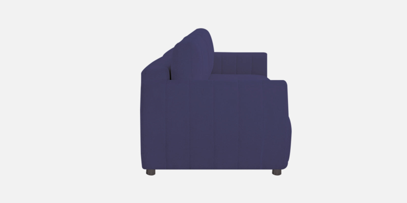 Vima Fabric 3 Seater Pull Out Sofa Cum Bed In Slate Blue Colour