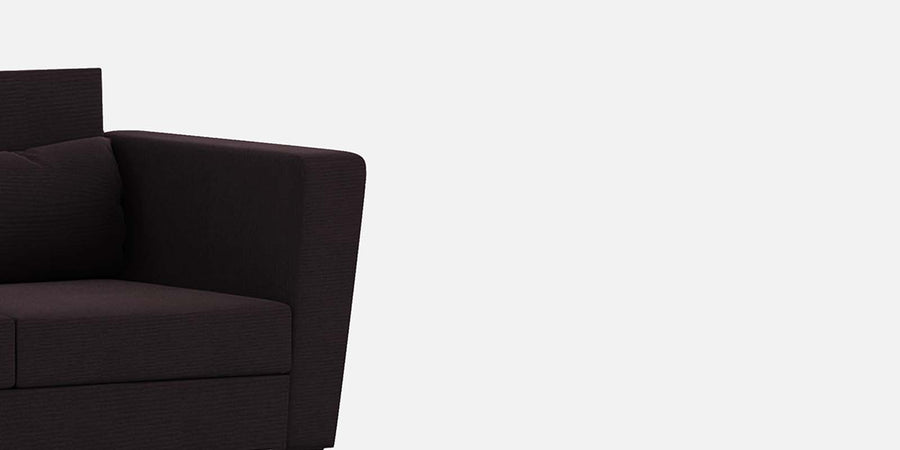 Tokyo Fabric 3 Seater Sofa In Cara Brown Colour - Febonic Living