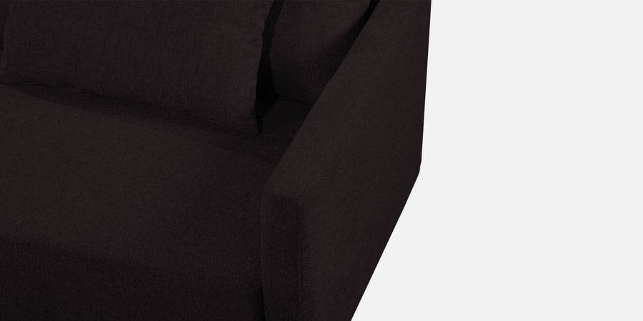 Kera Fabric Lhs Sectional Sofa 3 Lounger In Cara Brown Colour - Febonic Living