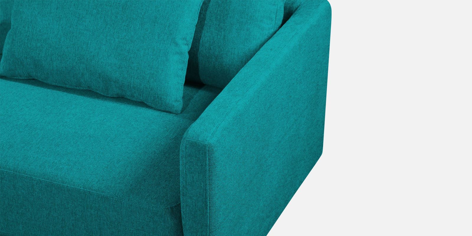 Kera Fabric 3 Seater Sofa in Sea green Colour