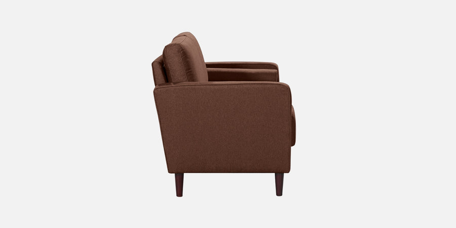 Darvin Fabric 3 Seater Sofa In Coffee Brown Colour - Febonic Living