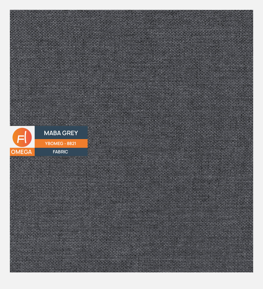 Gozi Fabric 1 Seater Sofa In Maba Grey Colour - Febonic Living