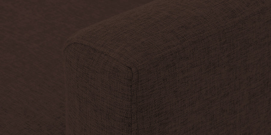 Casper Fabric 2 Seater Sofa In Coffee Brown Colour - Febonic Living