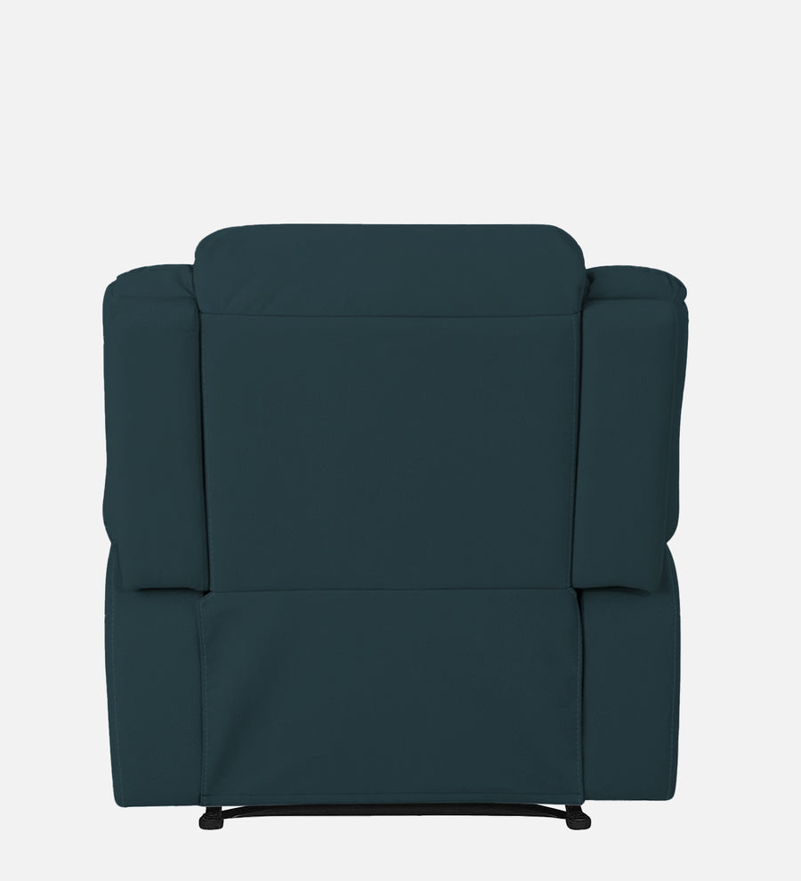 Adley Fabric 1 Seater Motorized Recliner In Harbour Blue Colour - Febonic Living