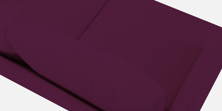 Sokun Fabric 3 Seater Sofa In Greek Purple Colour - Febonic Living