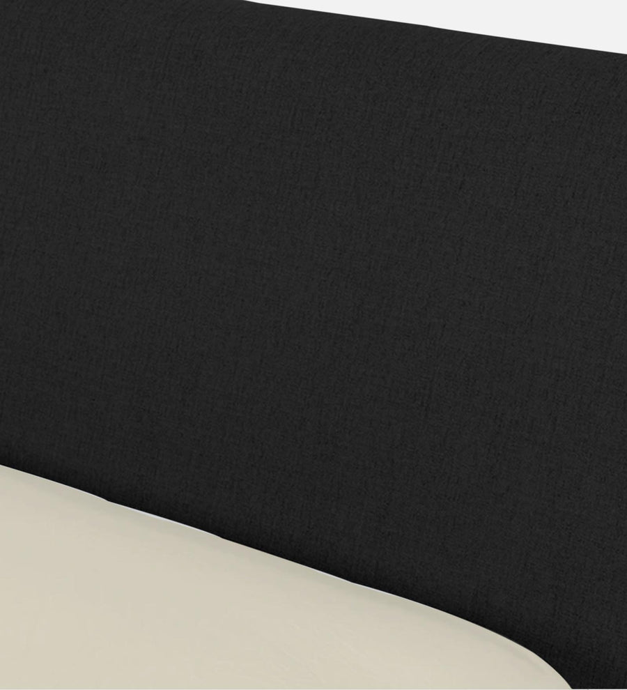 Catla Fabric Upholstered King Size Bed In Zed Black Colour - Febonic Living