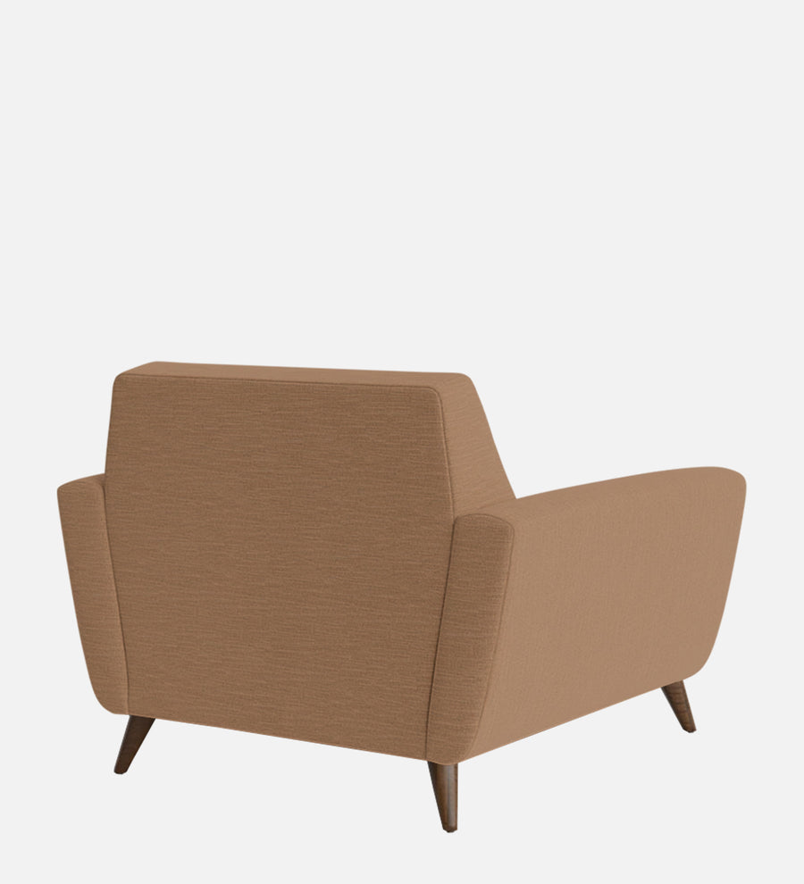 Jasmin Fabric 1 Seater Sofa In Cosmic Beige Colour - Febonic Living
