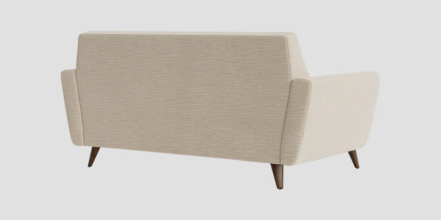 Jasmin Fabric 2 Seater Sofa In Ivory Cream Colour - Febonic Living