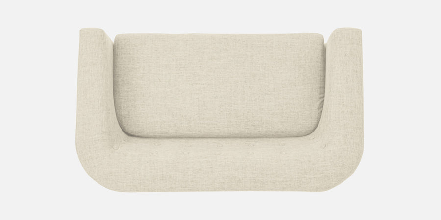 Casper Fabric 2 Seater Sofa In Ivory Cream Colour - Febonic Living