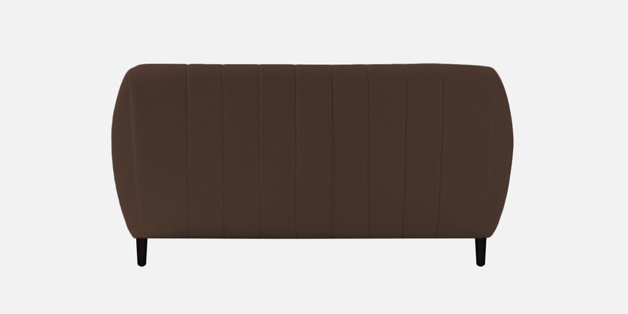 Nesco Boucle Fabric 2 Seater Sofa In Bringo Brown Colour - Febonic Living