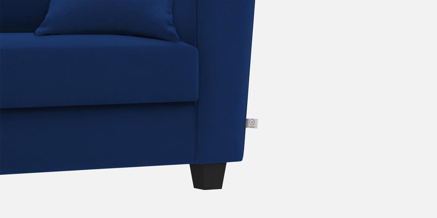 Daku Fabric 3 Seater Sofa In Royal Blue Colour - Febonic Living