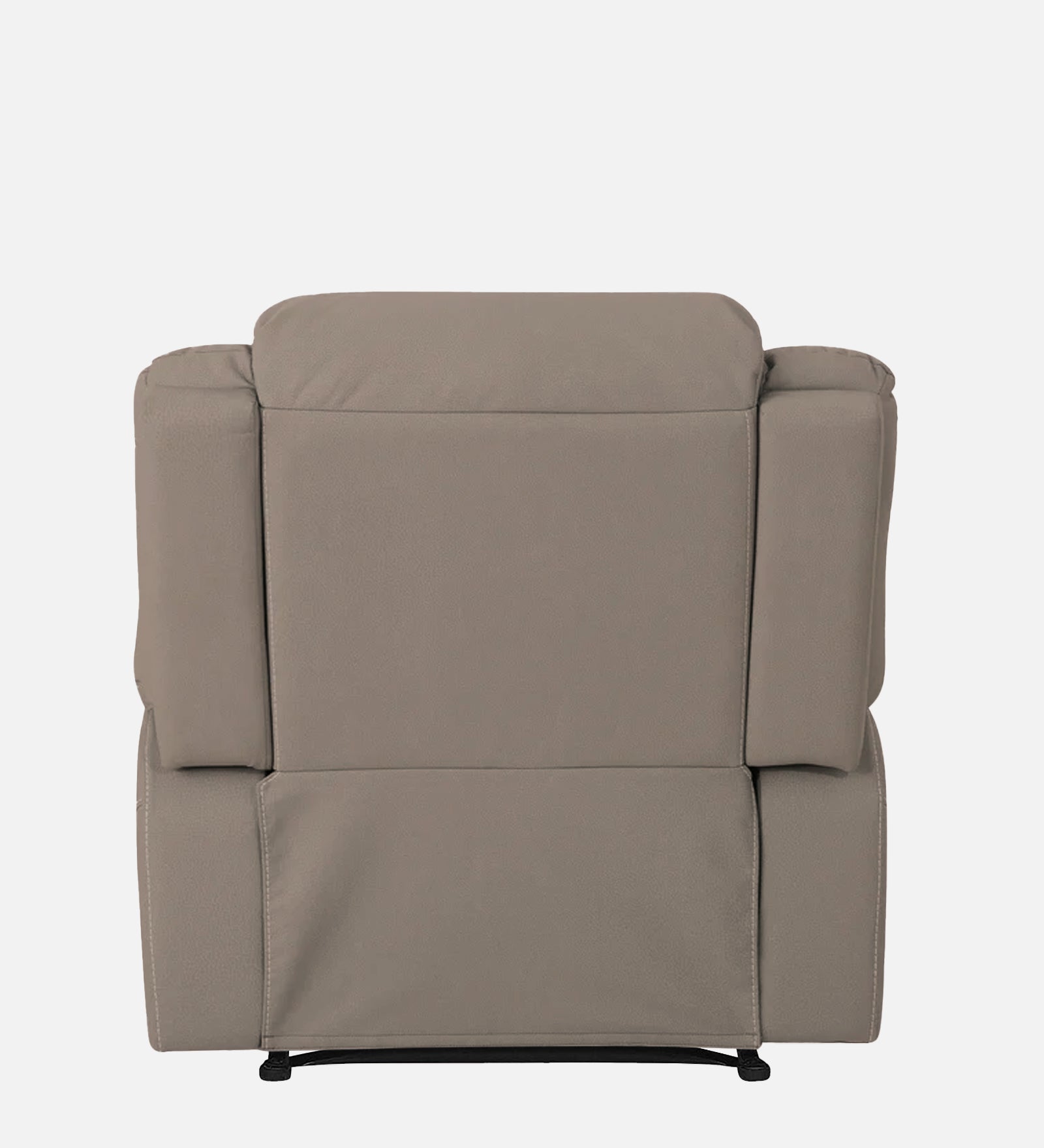 Adley Fabric Manual 1 Seater Recliner In Natural Beige Colour