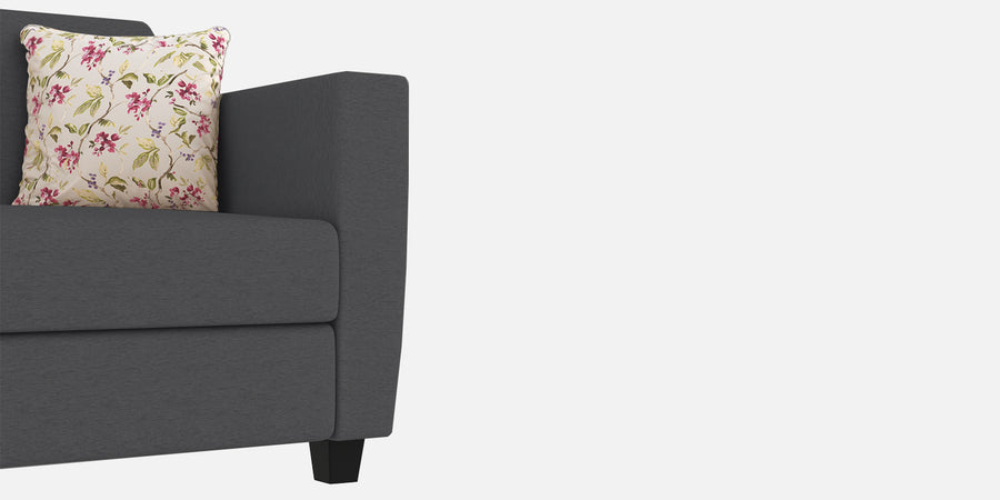 Gozi Fabric 3 Seater Sofa In Maba Grey Colour - Febonic Living